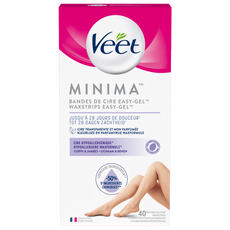 Veet Minima Ontharingsstrips Benen & Lichaam Hypoallergeen 40 stuks