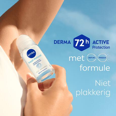 NIVEA Fresh Natural Deodorant Roller 50 ML