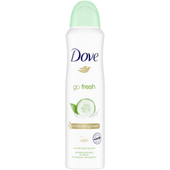 Dove Go Fresh & Green Anti-Transpirant Deodorant Spray 150 ML 150 ML | Etos