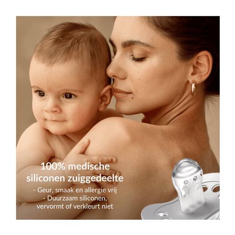 Difrax Dynamic Fopspeen 0-6M Night&Day Unisex