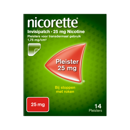 Nicorette Pleister 25 MG Nicotine 14 Stuks
