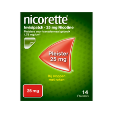 Nicorette Pleister 25 MG Nicotine 14 Stuks