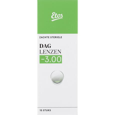 Etos Zachte Daglenzen -3,00 15 stuks