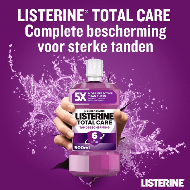 Listerine® Total Care Teeth Protection Mondspoeling 500 ML