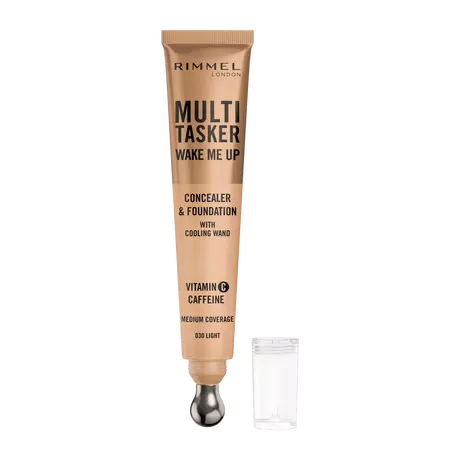 Rimmel London Multi-Tasker Wake Me Up Concealer en Foundation 030 Light