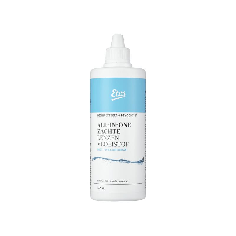 Etos Zachte Lenzen All-in-1 Met Hyaluron Vloeistof 360 ML
