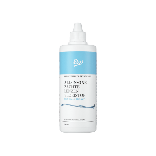 Etos Zachte Lenzen All-in-1 Met Hyaluron Vloeistof 360 ML