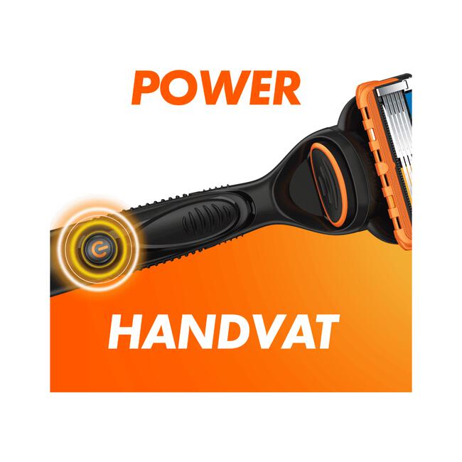 Gillette Fusion5 Power Scheersysteem Met 1 Navulmesje