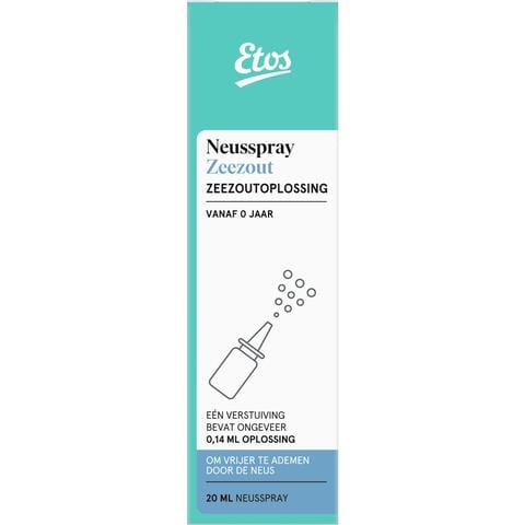 Etos Zeezout Neusspray 0.9% 20 ML