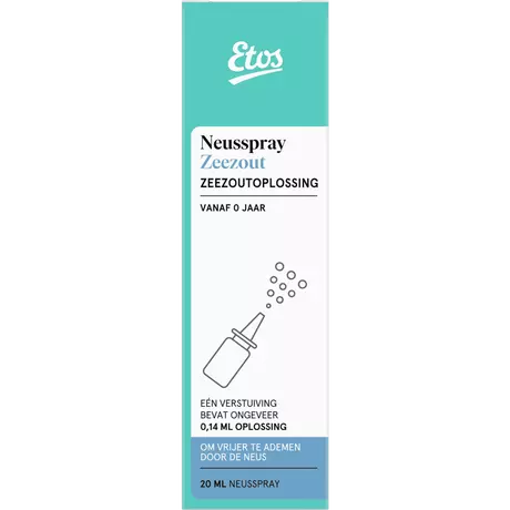 Etos Zeezout Neusspray 0.9% 20 ML