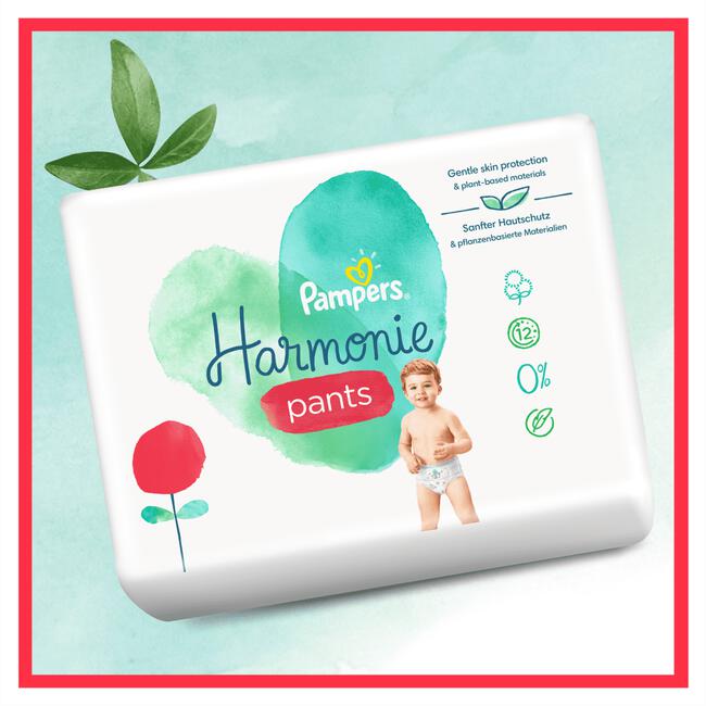 Pampers Harmonie Luierbroekjes Maat 4 48 Luiers 9KG-15KG