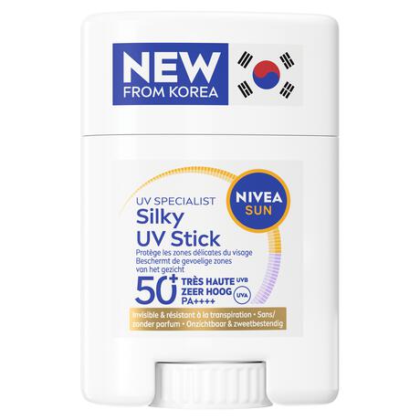 NIVEA SUN UV Face Silky UV Zonnebrand Stick SPF50+ 150 ML