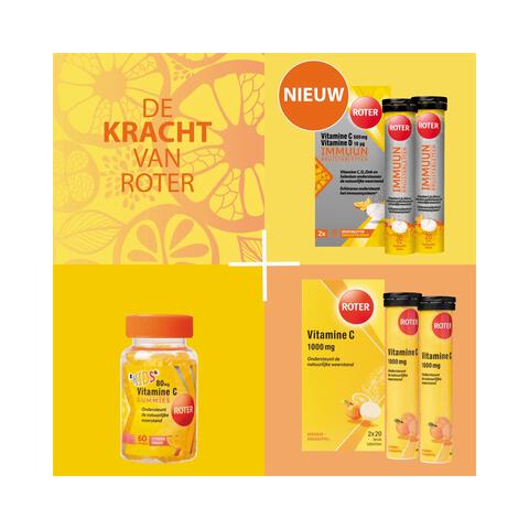 Roter Immuun Bruis 40 bruistabletten