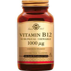 Solgar Vitamin B-12 1000 mcg 100 kauwtabletten