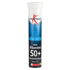 Lucovitaal Multi 50+ Mangosmaak Bruistabletten 20 stuks