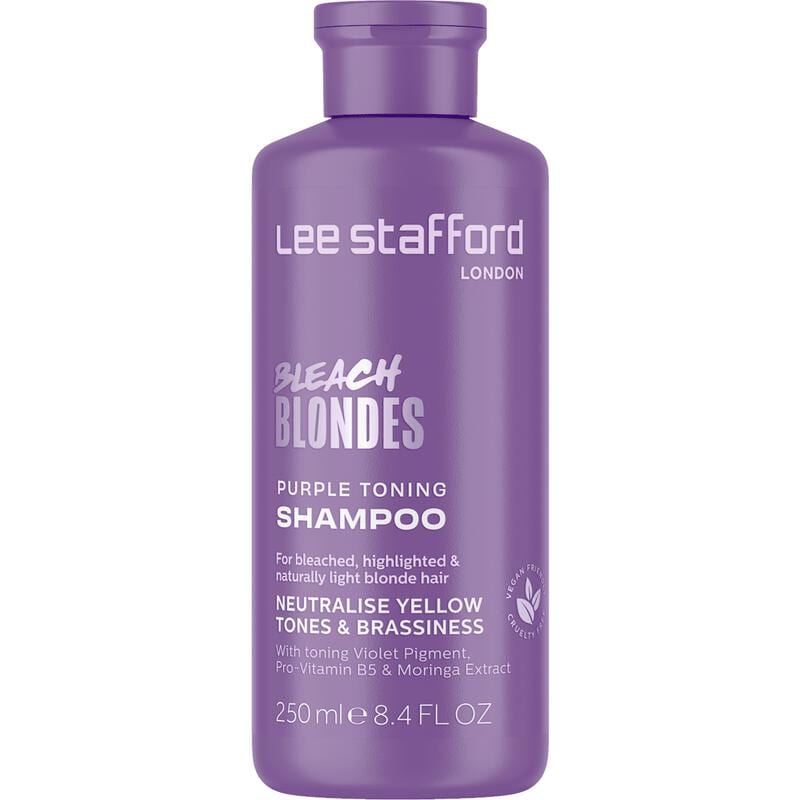 Lee Stafford Bleach Blondes Purple Toning Shampoo 250 ML