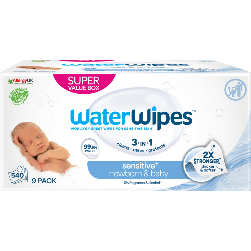 WaterWipes Billendoekjes 9x60 stuks