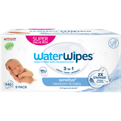 WaterWipes Billendoekjes 9x60 stuks