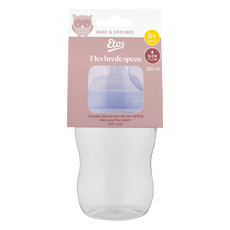 Etos Fles Brede Hals Violet 250 ML