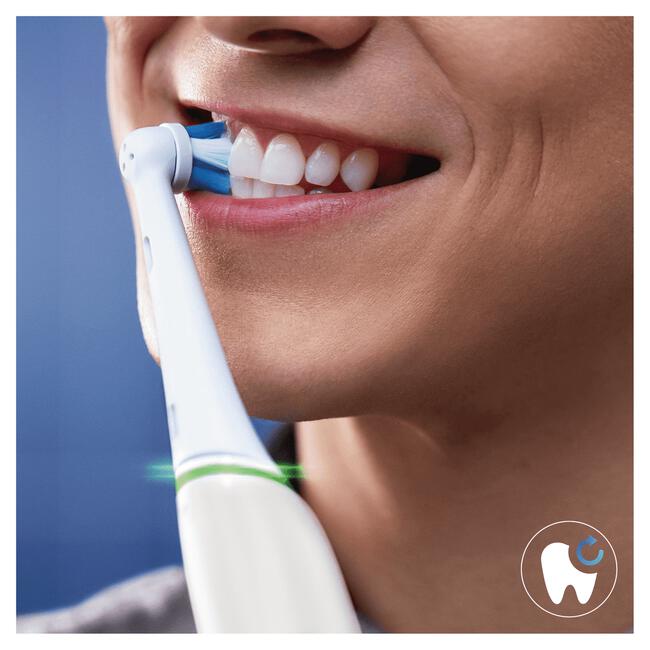Oral-B iO Ultimate Clean Opzetborstels Wit - 8 Stuks