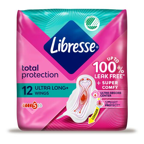 Libresse Ultra Thin Maandverband Long 12 stuks