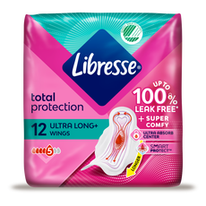Libresse Ultra Thin Maandverband Long 12 stuks