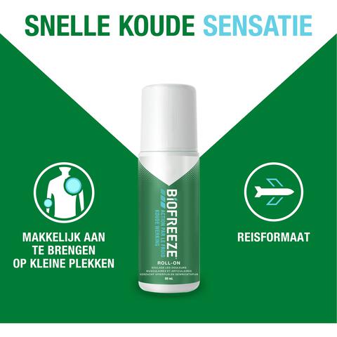 Biofreeze+ Cold Therapy Pain Relief Roll-On