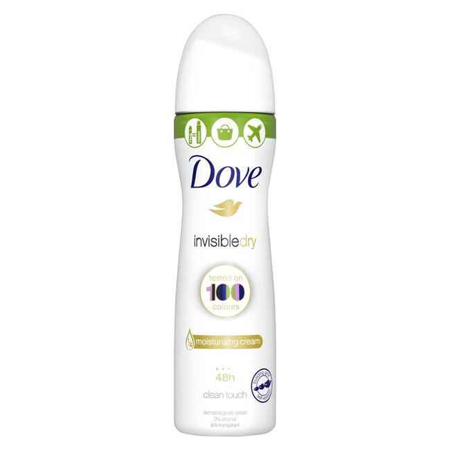 Dove Compressed Invisible Dry Anti-transpirant Deodorant Spray 75 ML