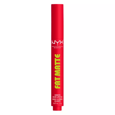 NYX Professional Make Up Fat Matte Lipstick 15 Fuzzy Flame Rood