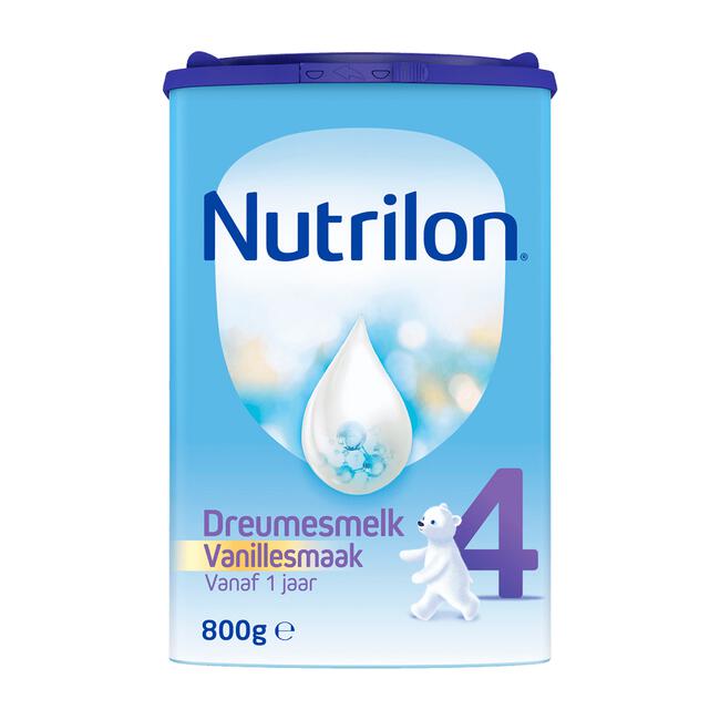 Nutrilon 4 Dreumesmelk Vanille Flesvoeding Vanaf 1 Jaar 800 GR