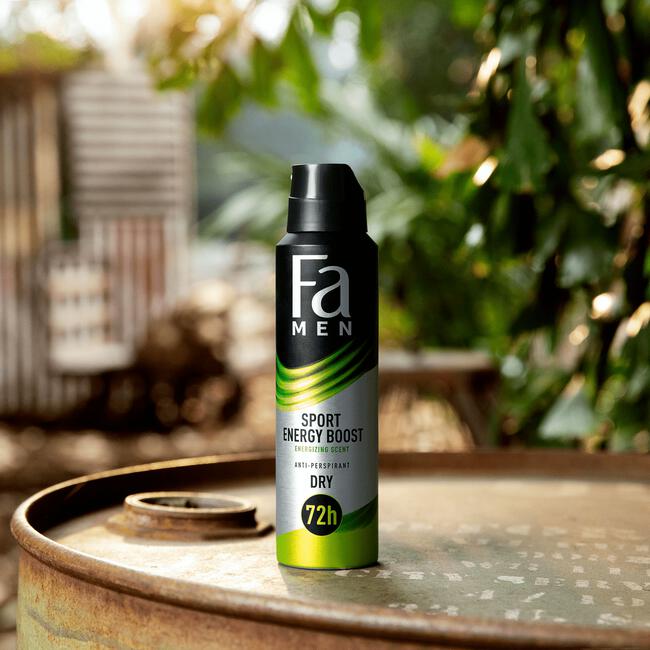 Fa Men Sport Energy Boost Deodorant Spray 150 ML