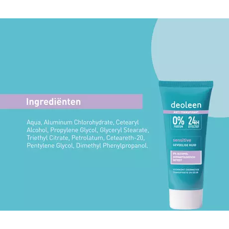 Deoleen Sensitive Anti-Transpirant Deodorant Crème 50 ML