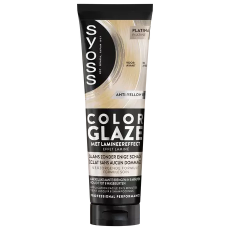 Syoss Color Glaze Platina 130Ml