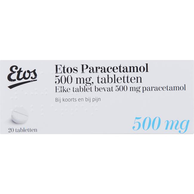 Etos Paracetamol 500 mg Tabletten