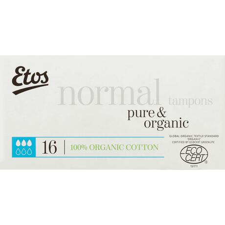 Etos Tampons Pure & Organic Normaal