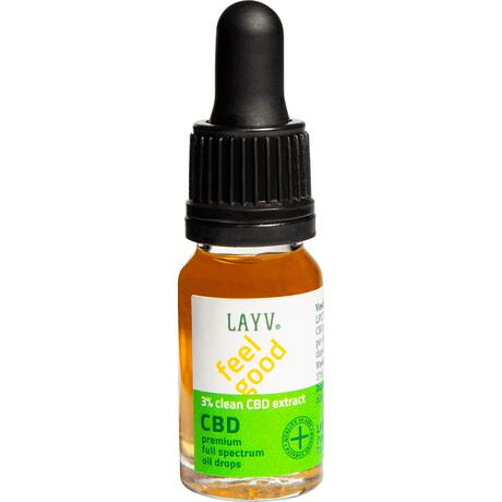 Layv Clean + 300 mg Full Spectrum CBD Olie