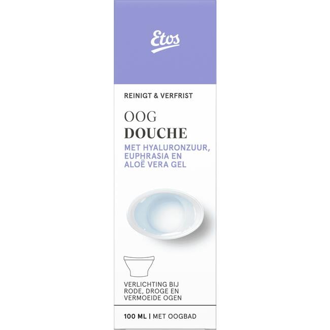 Etos oogdouche met oogbadje 100ml