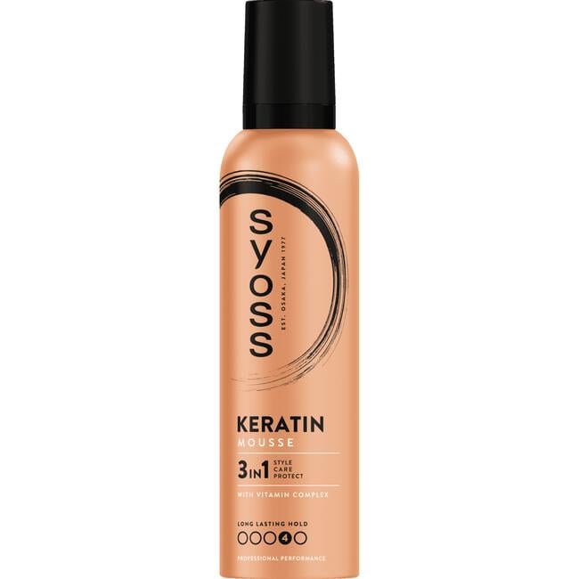 Syoss Keratin Haarmousse 250 ML