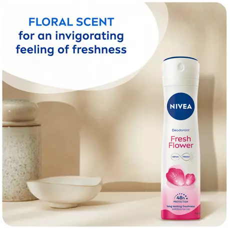 NIVEA Fresh Flower Deodorant Spray 150 ML