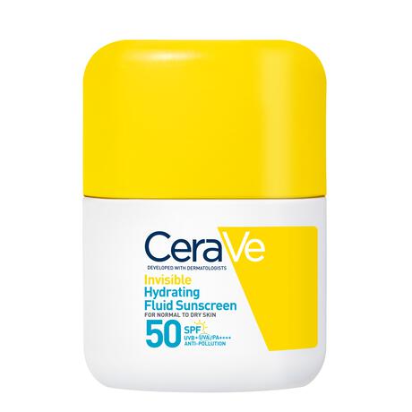 Cerave Onzichtbare Hydraterende Fluïde Zonnebrandcrème SPF50 50 ML