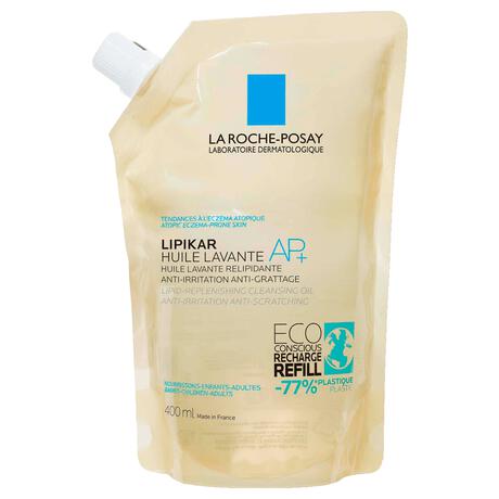 La Roche-Posay Lipikar Reinigingsolie AP+ Navulverpakking 400 ML
