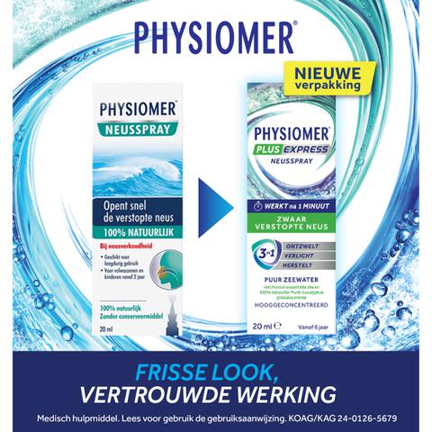 Physiomer Neusspray 100% Natuurlijk 20 ML
