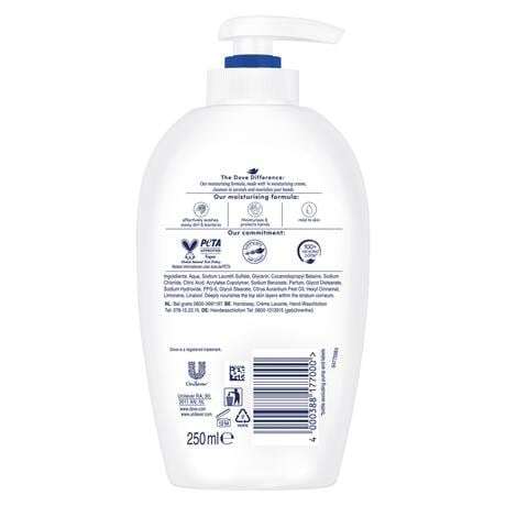 Dove Verzorgende Handzeep 250 ML