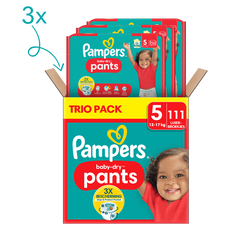 Pampers Baby Dry Pants Trio Pack Luierbroekjes Maat 5