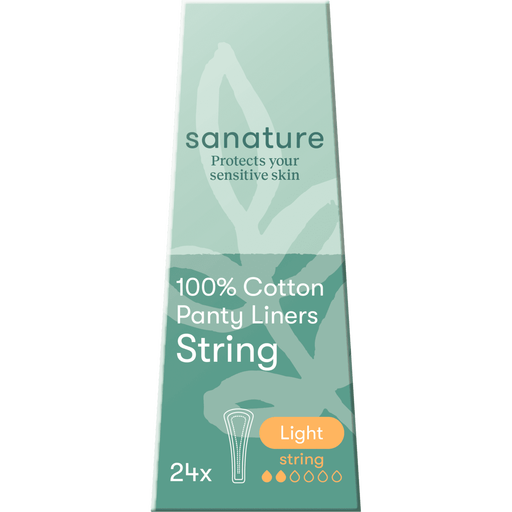 Sanature 100% Katoenen Inlegkruisjes String 24 stuks
