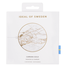 IDEAL OF SWEDEN Fashion Wireless Charger Carrara Gold 