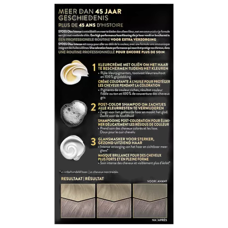 Syoss Oleo Intense Permanente Haarkleuring 7-56 Mokka Donkerblond/Blond Foncé Mocca
