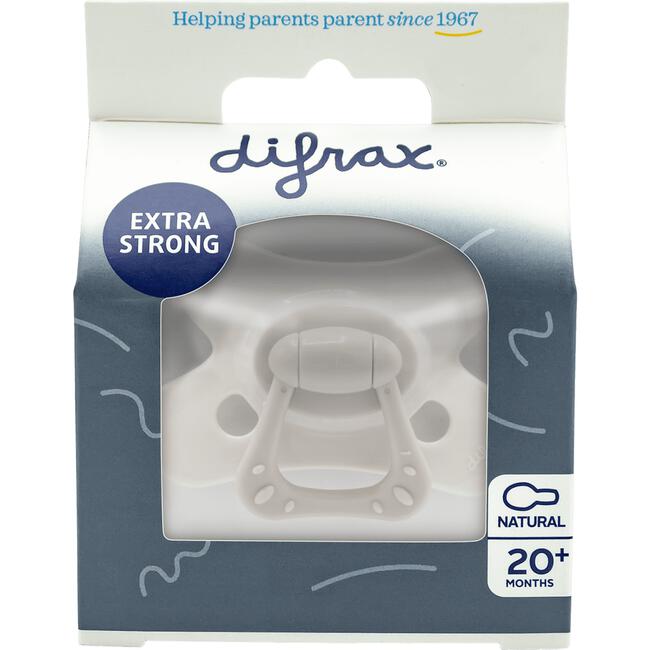 Difrax Fopspeen Naturel Grey Agate 20 Maanden
