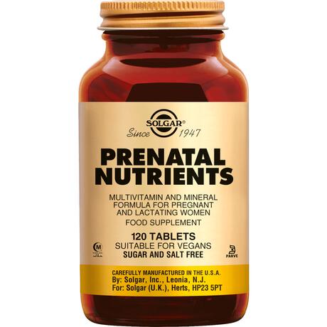 Solgar Prenatal Nutrients 120 tabletten