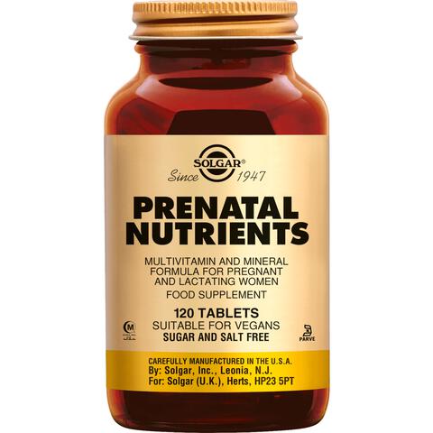 Solgar Prenatal Nutrients 120 tabletten